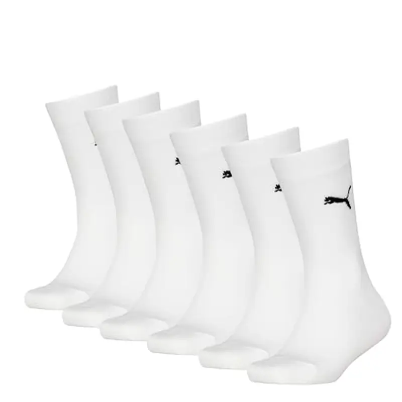 PUMA Easy Rider Junior 5p, Calzini Unisex - Bambini e ragazzi, White - New, 31-34 miniatura 2