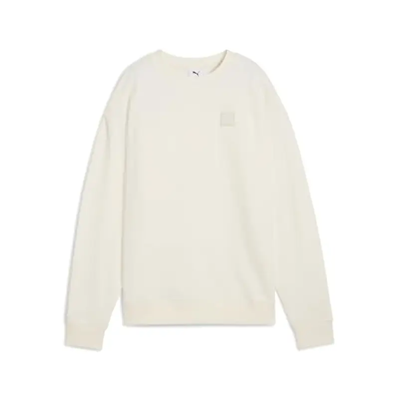 PUMA Ess Elevated Comfort Crew TR, Felpa con Cappuccio Bambina, No Dye, M