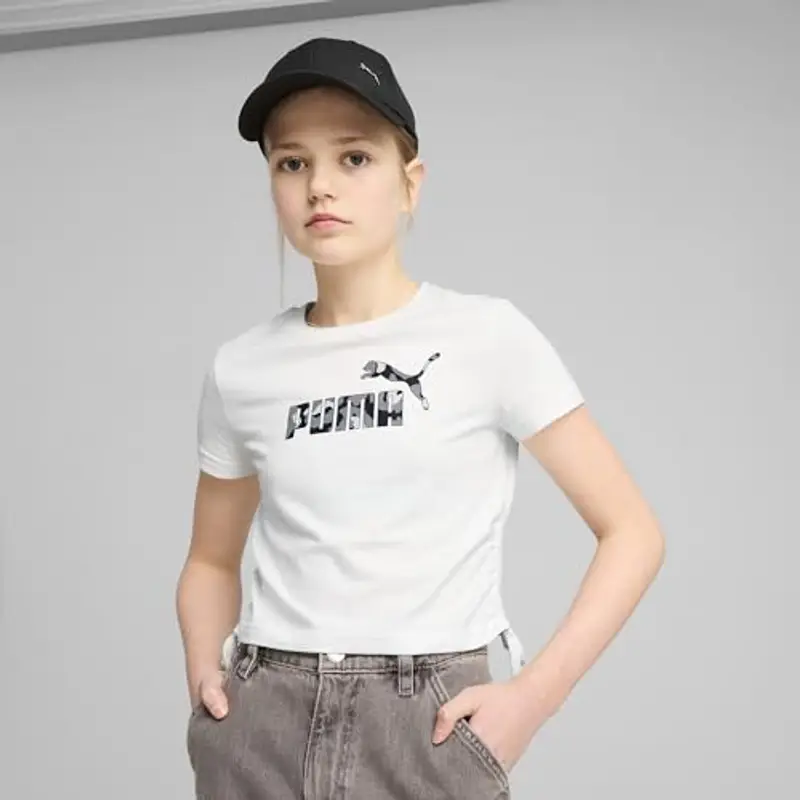 PUMA Ess Metal PUMA Cat BB cap Jr, Cappello Unisex - Bambini, PUMA Black miniatura 3