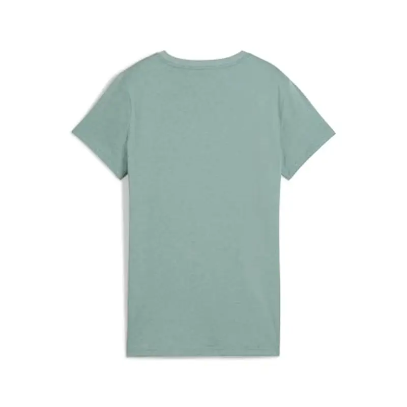 PUMA Ess No. 1 Logo Heather Tee, Magliette Unisex - Adulto, Green Moon Heather miniatura 2