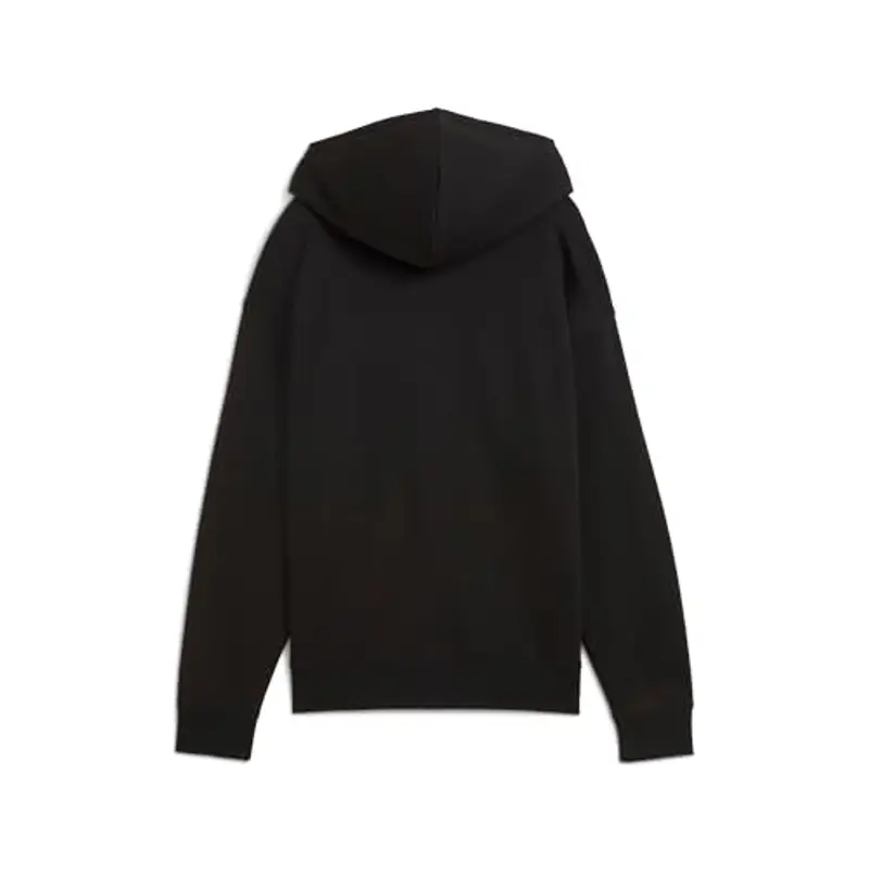 PUMA Ess Small No. 1 Logo Comfort Full-Zip Hoodie FL, Felpa con Cappuccio Bambina, PUMA Black miniatura 2