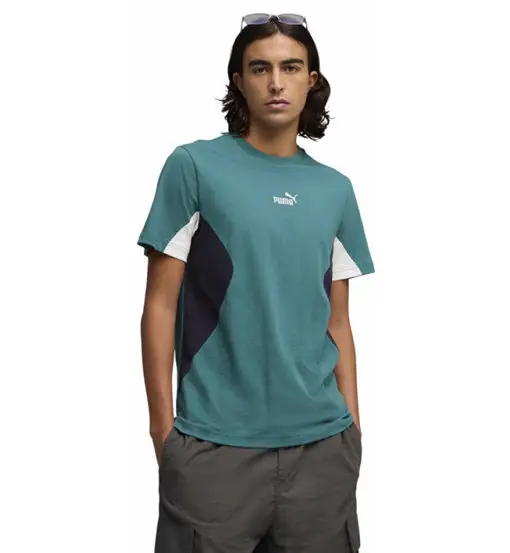 Essential Block - T-shirt - uomo Green