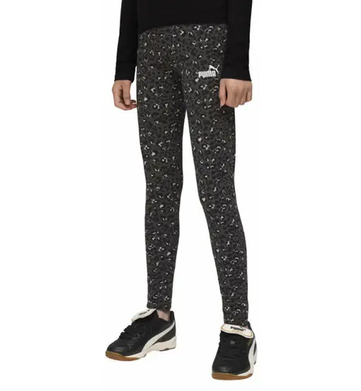 Essential Graphic Animal Jr - leggings fitness - bambina Black