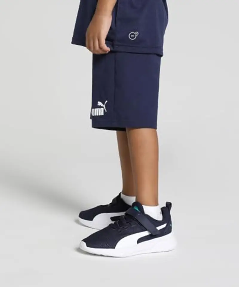 PUMA Essential Jersey Shorts Bambino 586971 06 Peacot (13-14) miniatura 3