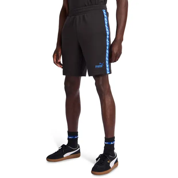 Essentials+ Tape male Pantaloncini - Blu - French Terry di cotone - Foot Locker Blue