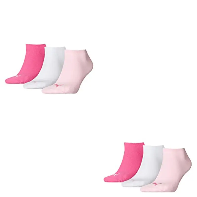 Puma - Fantasmini unisex per sneaker, confezione da 6, misura: 39