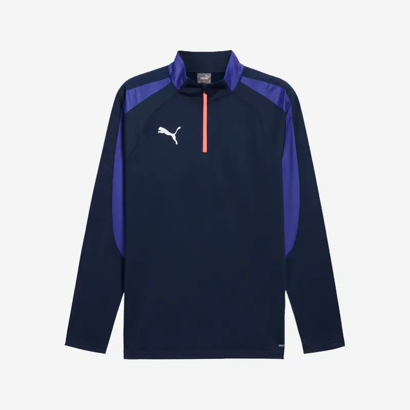 Felpa allenamento calcio adulto Puma INDIVLIGA blu | Puma
