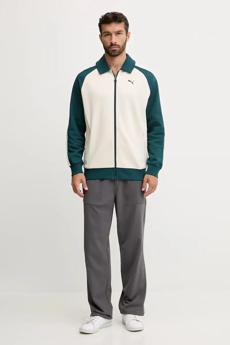 felpa colore beige 632994 miniatura 2