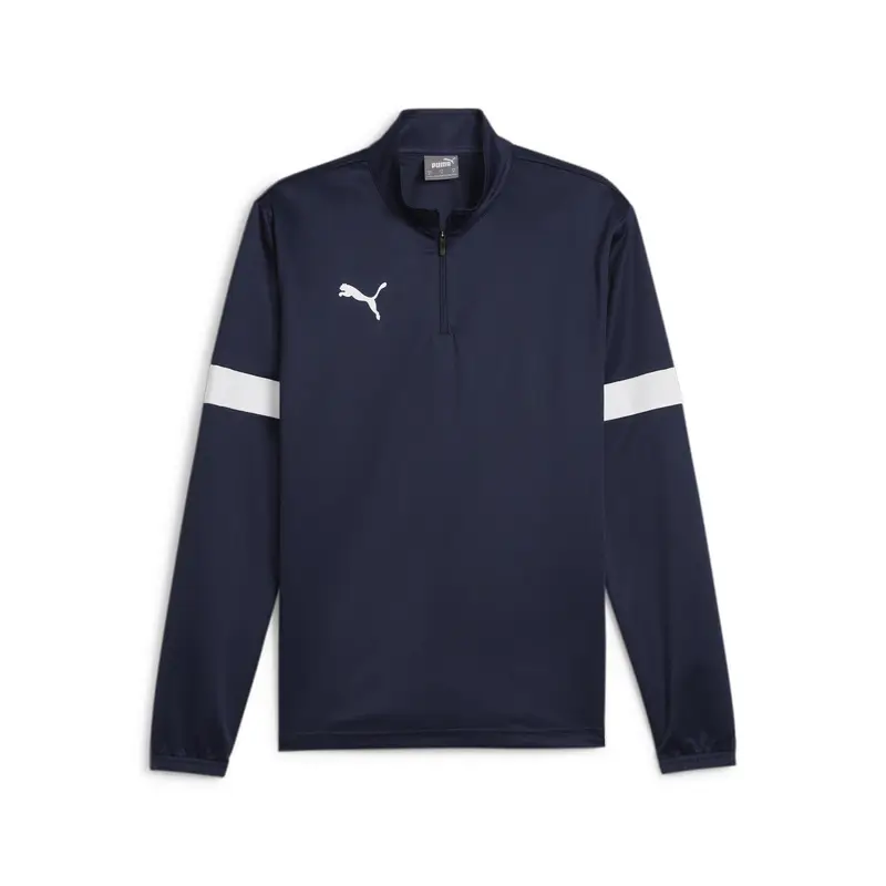 Felpa con 1/4 di zip Puma IndividualRISE Bleu