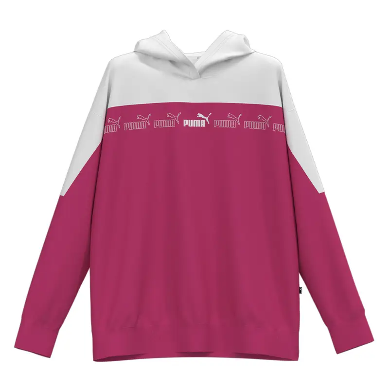 Felpa con cappuccio Around the Block da donna PUMA Garnet Rose Pink | Puma Rosa pallido