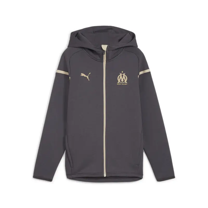 Felpa con cappuccio da bambino Om casuals 2023/24 | Puma Nero