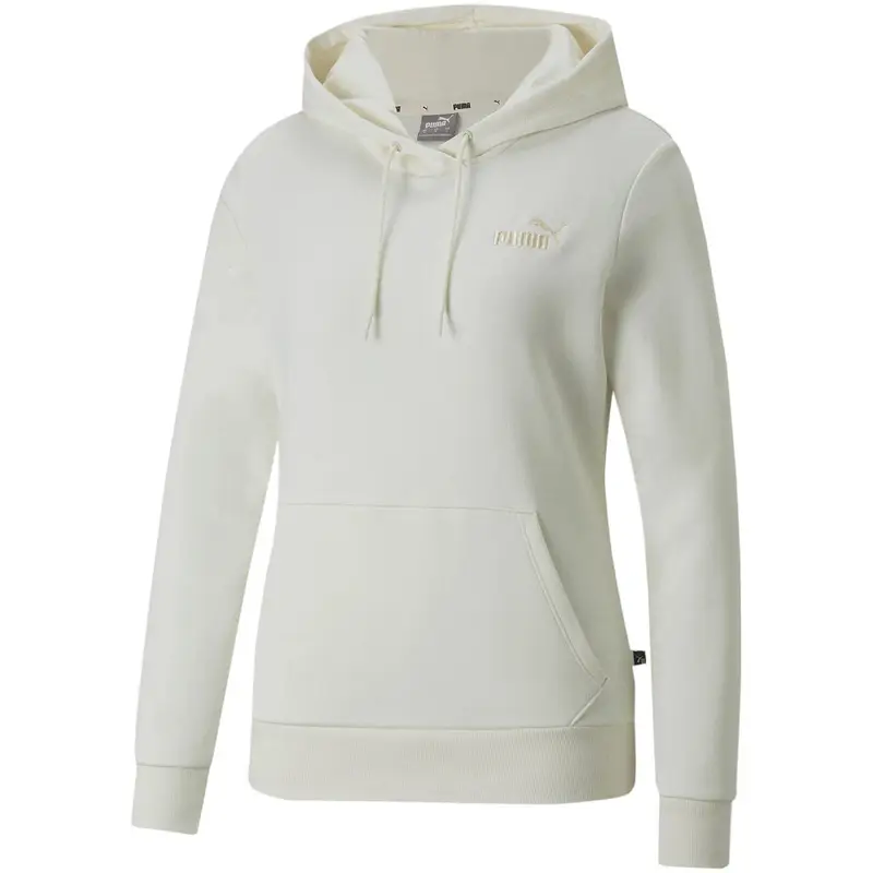 Felpa con Cappuccio Donna Puma Bianco | Puma Crema