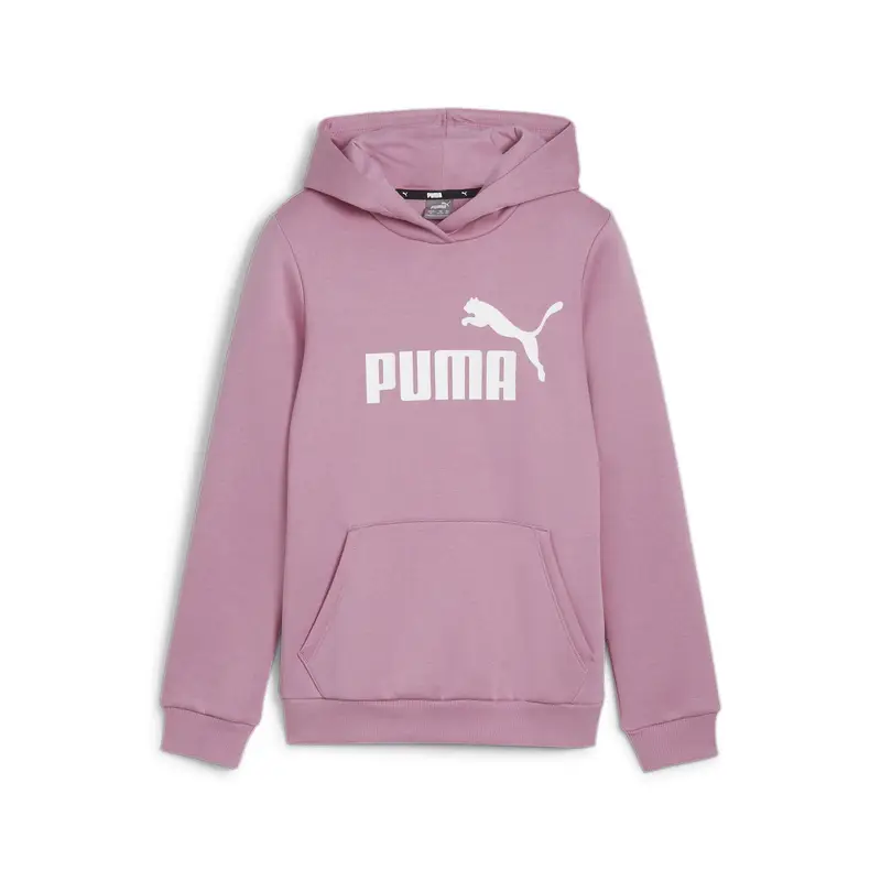 Felpa con cappuccio Essentials con logo per ragazzi PUMA Mauved Out Pink | Puma Rosa