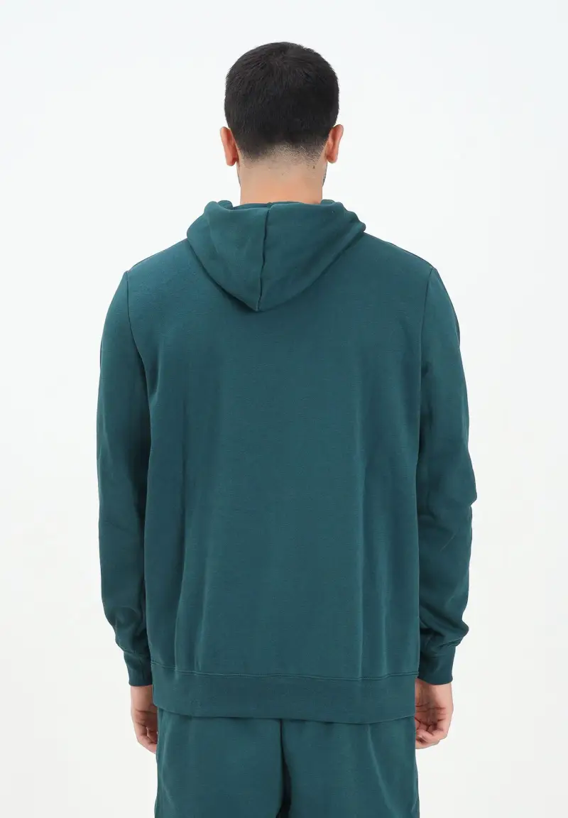 Felpa con cappuccio Essentials Logo Lab verde da uomo miniatura 3