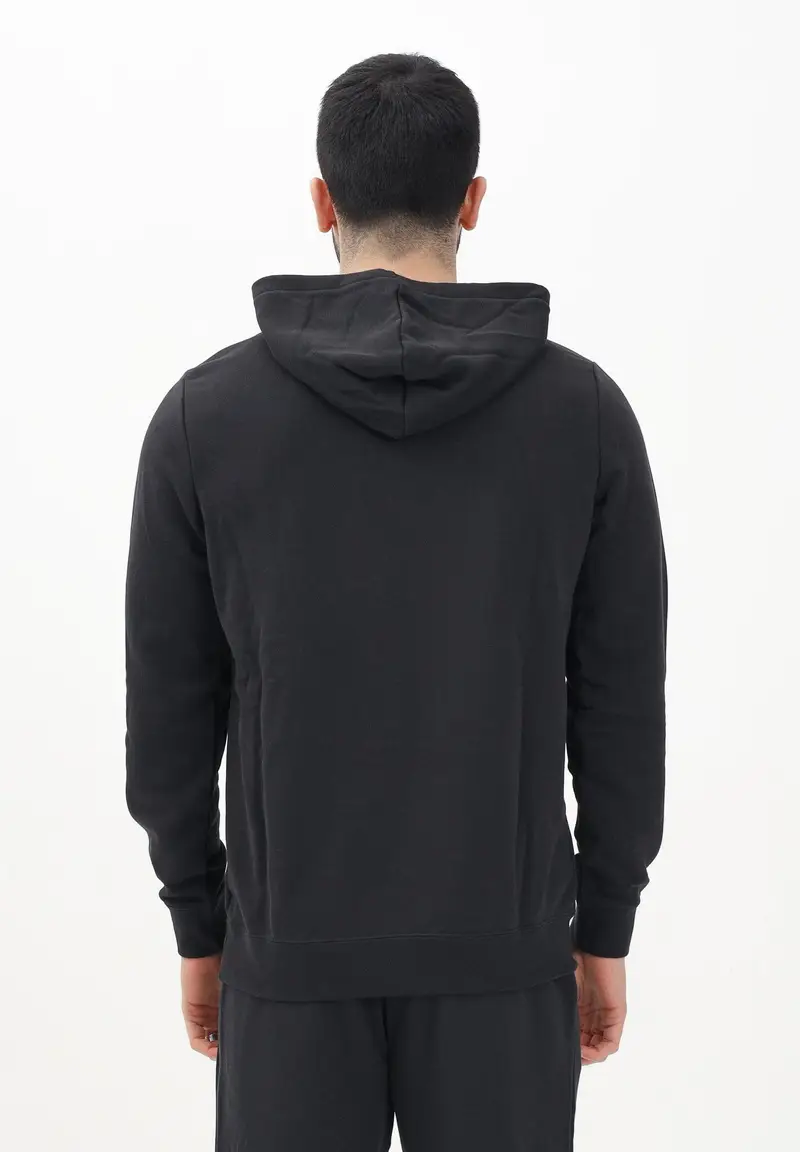 PUMA Felpa con cappuccio Essentials nera da uomo miniatura 2