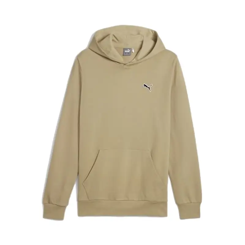 Felpa Con Cappuccio Logo Beige Uomo XL
