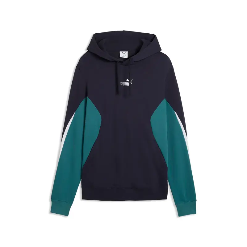 Felpa con cappuccio Puma Essential Block Bleu