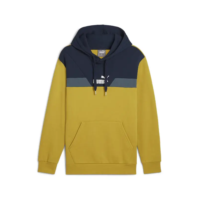 Felpa con cappuccio PUMA POWER da uomo PUMA Golden Fog Yellow | Puma Giallo