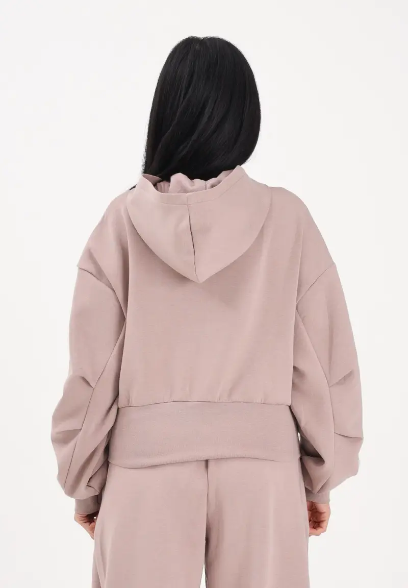 Felpa con zip leggera PUMATECH SENSE rosa da donna miniatura 3