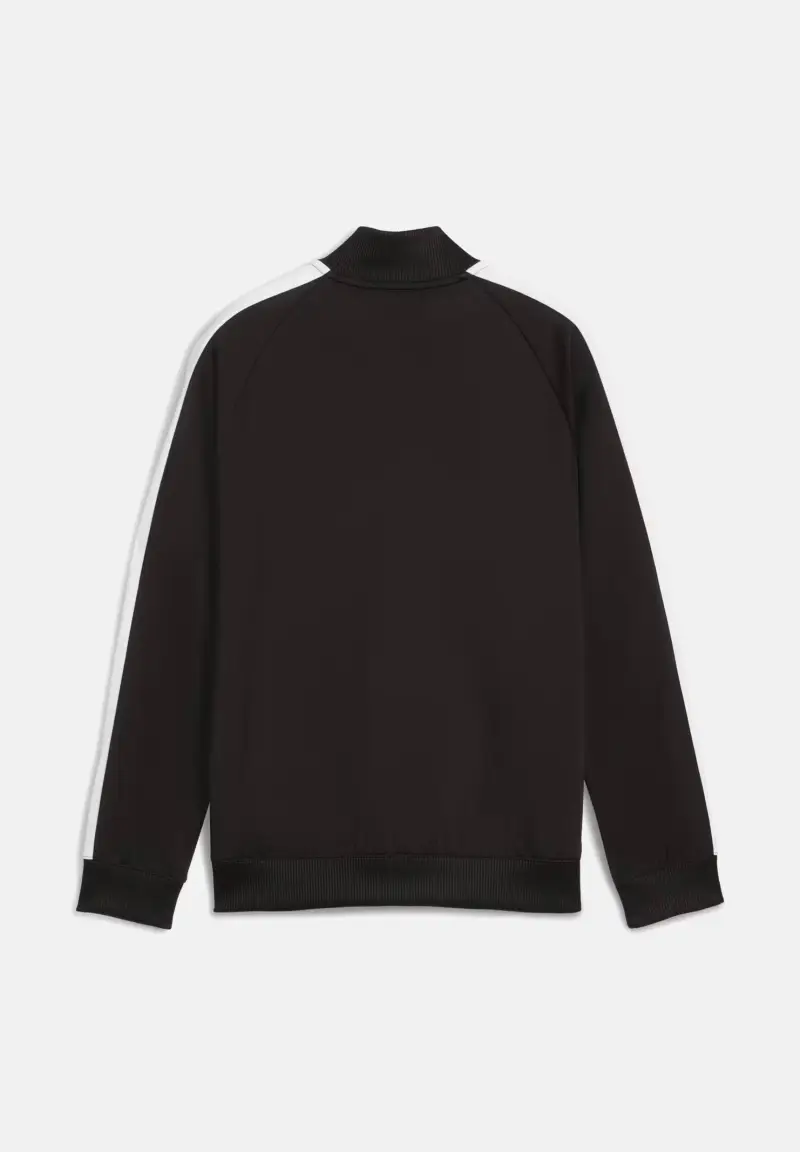 Felpa con zip T7 ALWAYS ON nera per bambino e bambina miniatura 2