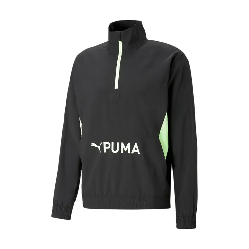 Felpa da allenamento PUMA Fit Heritage Woven da uomo | Puma Nero