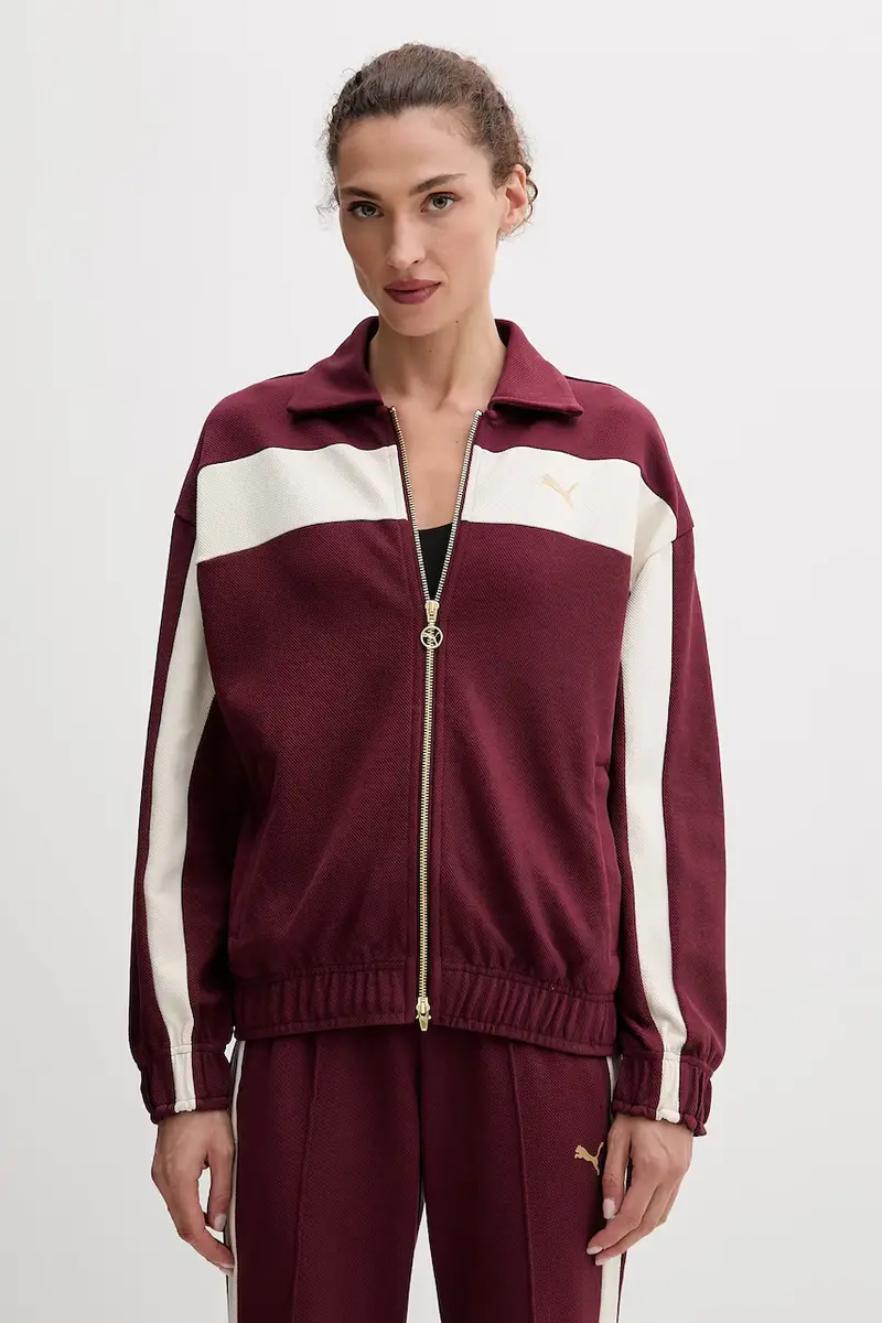 felpa donna colore granata 632137