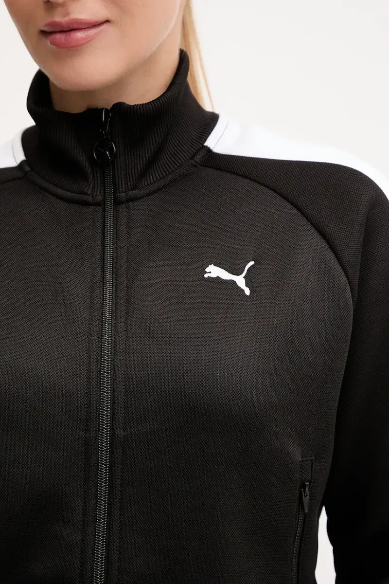 felpa donna colore marrone 629796 Nero miniatura 5