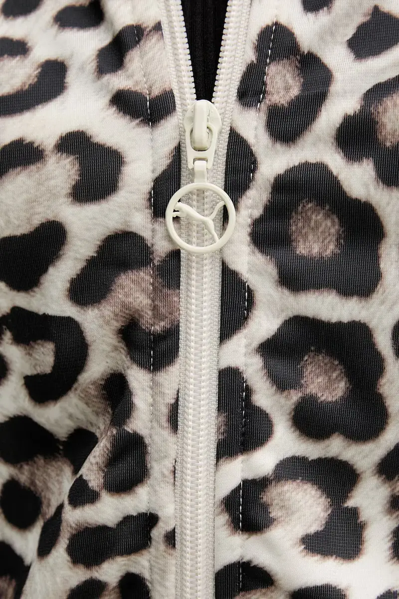 felpa donna colore marrone 632342 Beige miniatura 5