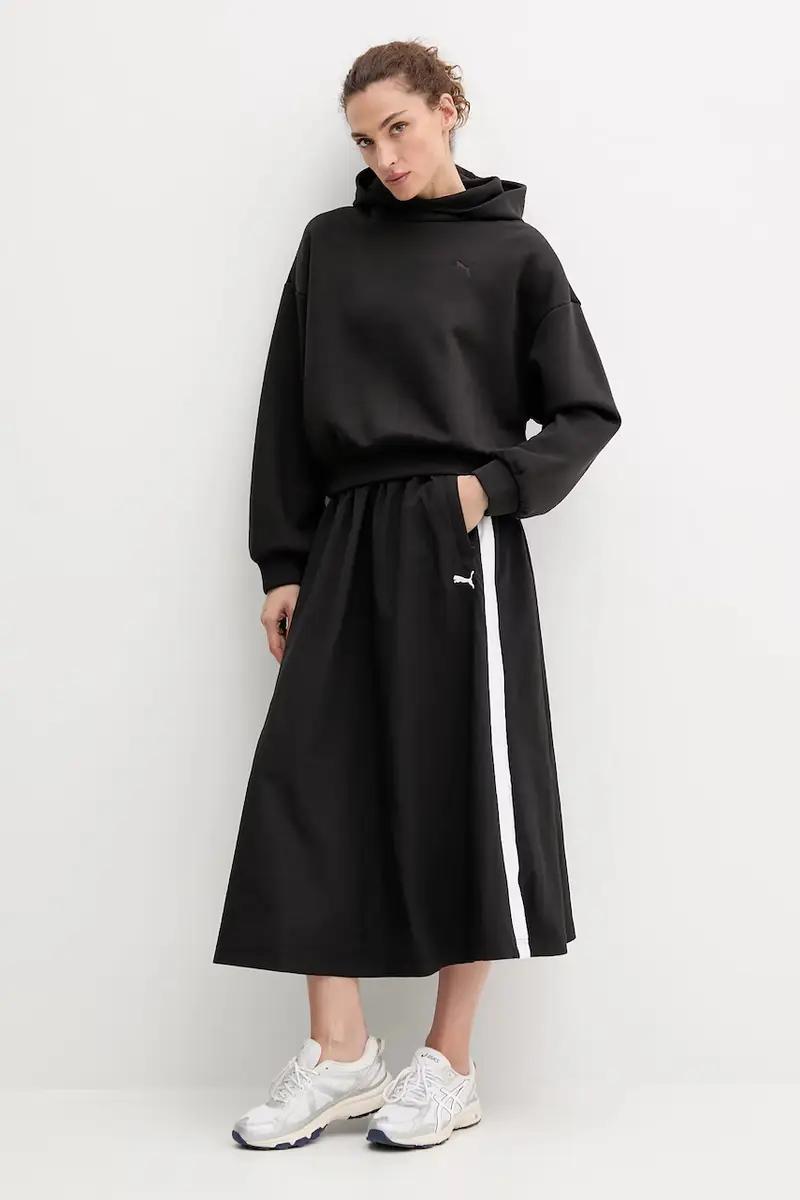 felpa donna colore nero con cappuccio 632051 miniatura 2