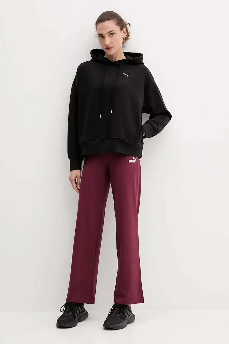 felpa donna colore nero con cappuccio 688151 miniatura 2