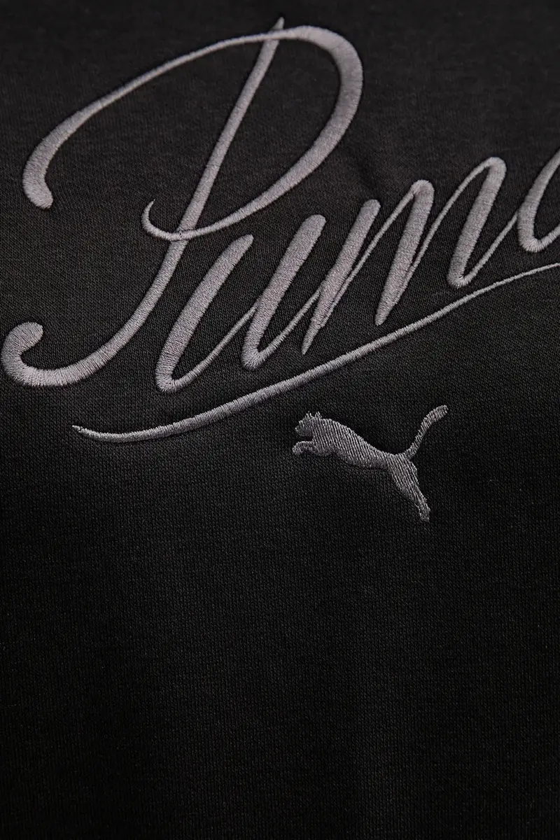 felpa donna colore nero con cappuccio con applicazione 688072 miniatura 5