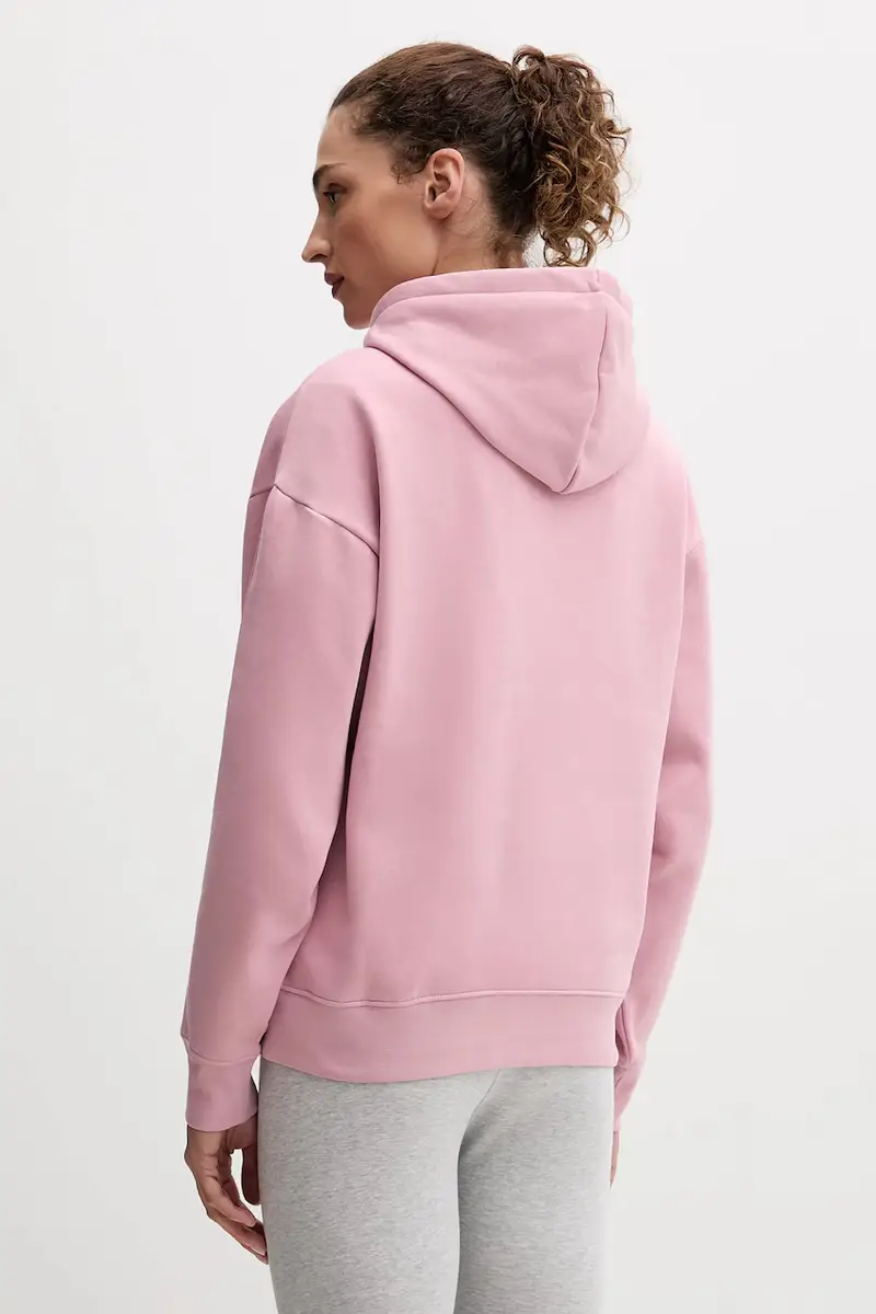 felpa donna colore rosa con cappuccio 688096 miniatura 3