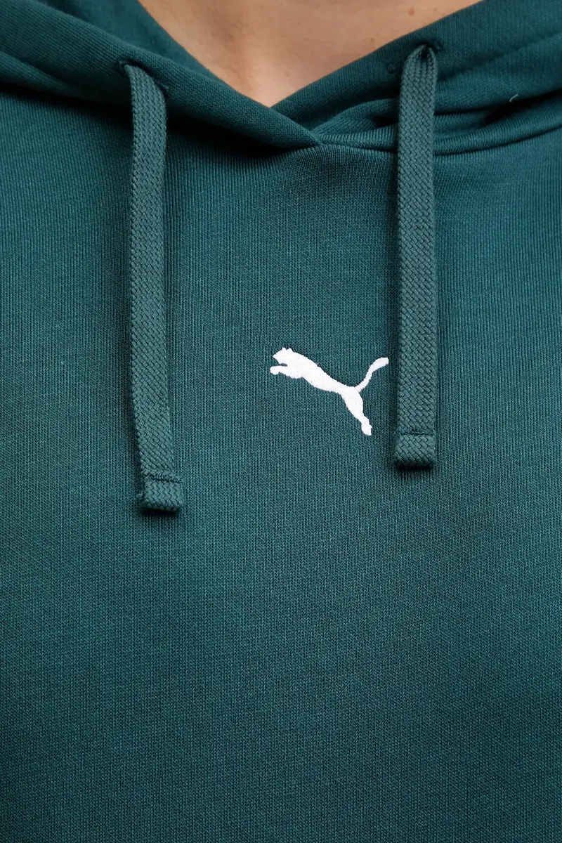 felpa donna colore verde con cappuccio 685398 miniatura 5