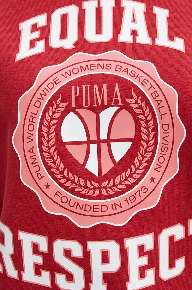 felpa in cotone donna colore rosso 625159 miniatura 5