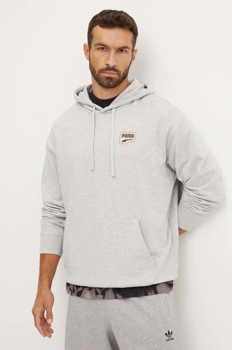 felpa in cotone Grigio