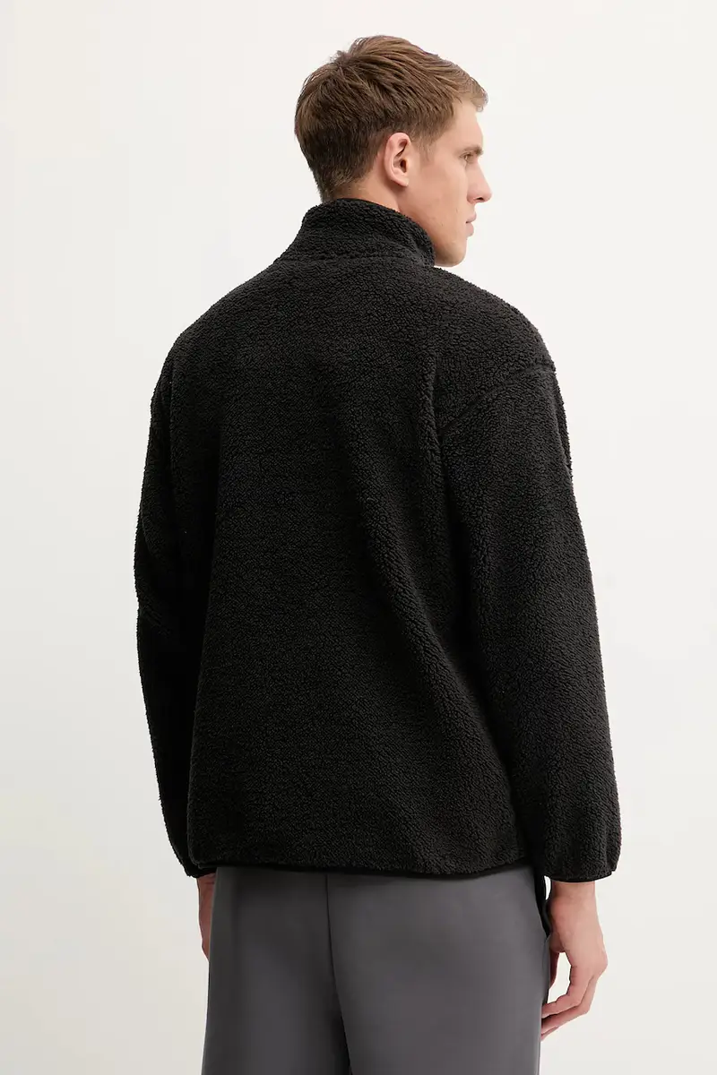 felpa in pile Nero miniatura 3