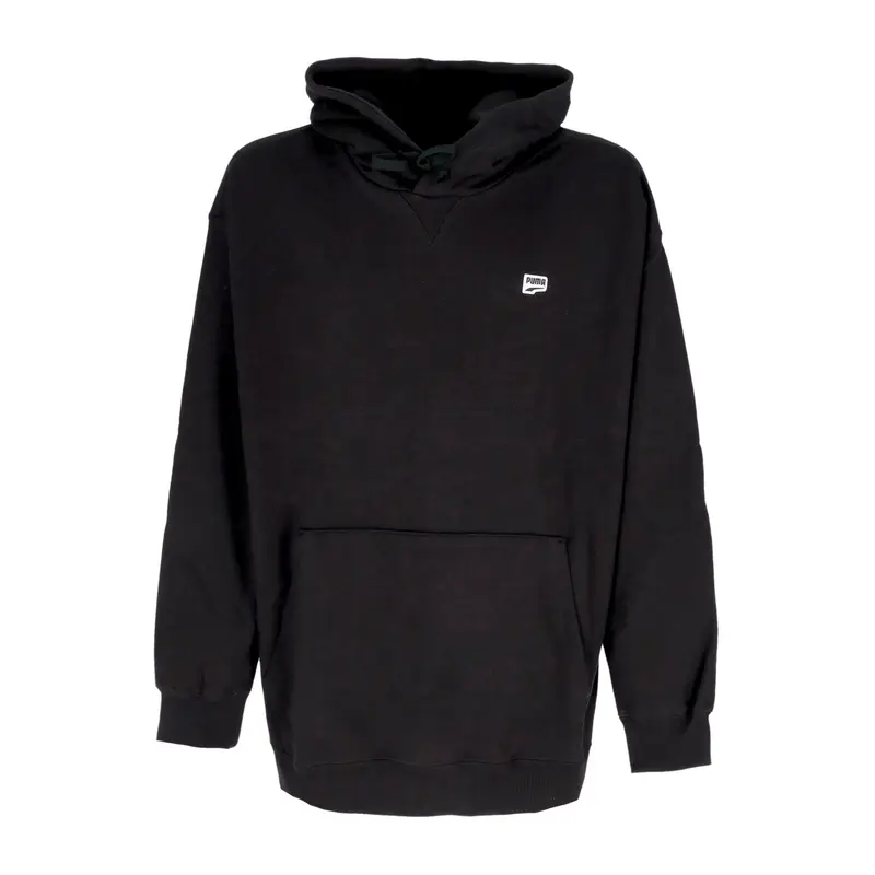 Felpa Leggera Cappuccio Uomo Downtown Hoodie Tr Black