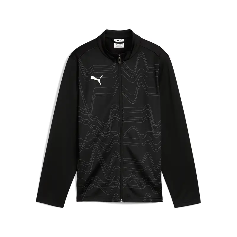 Felpa per bambini Puma Teamgoal Graphic Noir