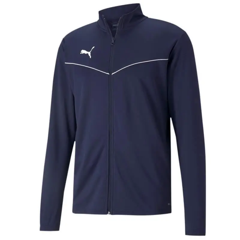 Felpa Puma Teamrise Training Poly Jacket Blu Adulto | Puma Blu scuro