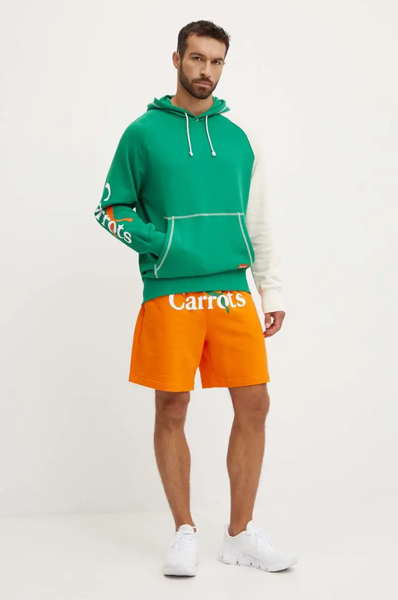 felpa PUMA X CARROTS Graphic Hoodie TR Verde miniatura 2