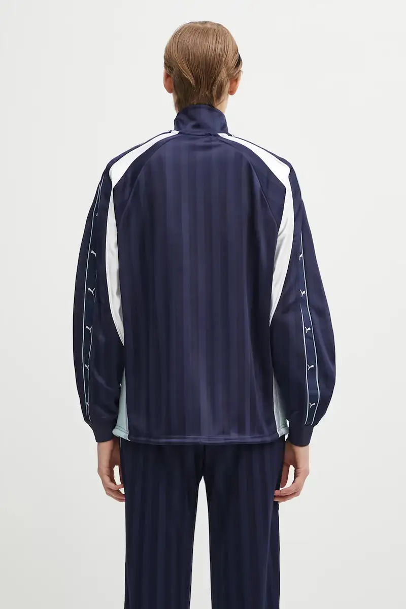 felpa PUMA x GUIZIO donna colore blu navy con applicazione 632558 miniatura 3