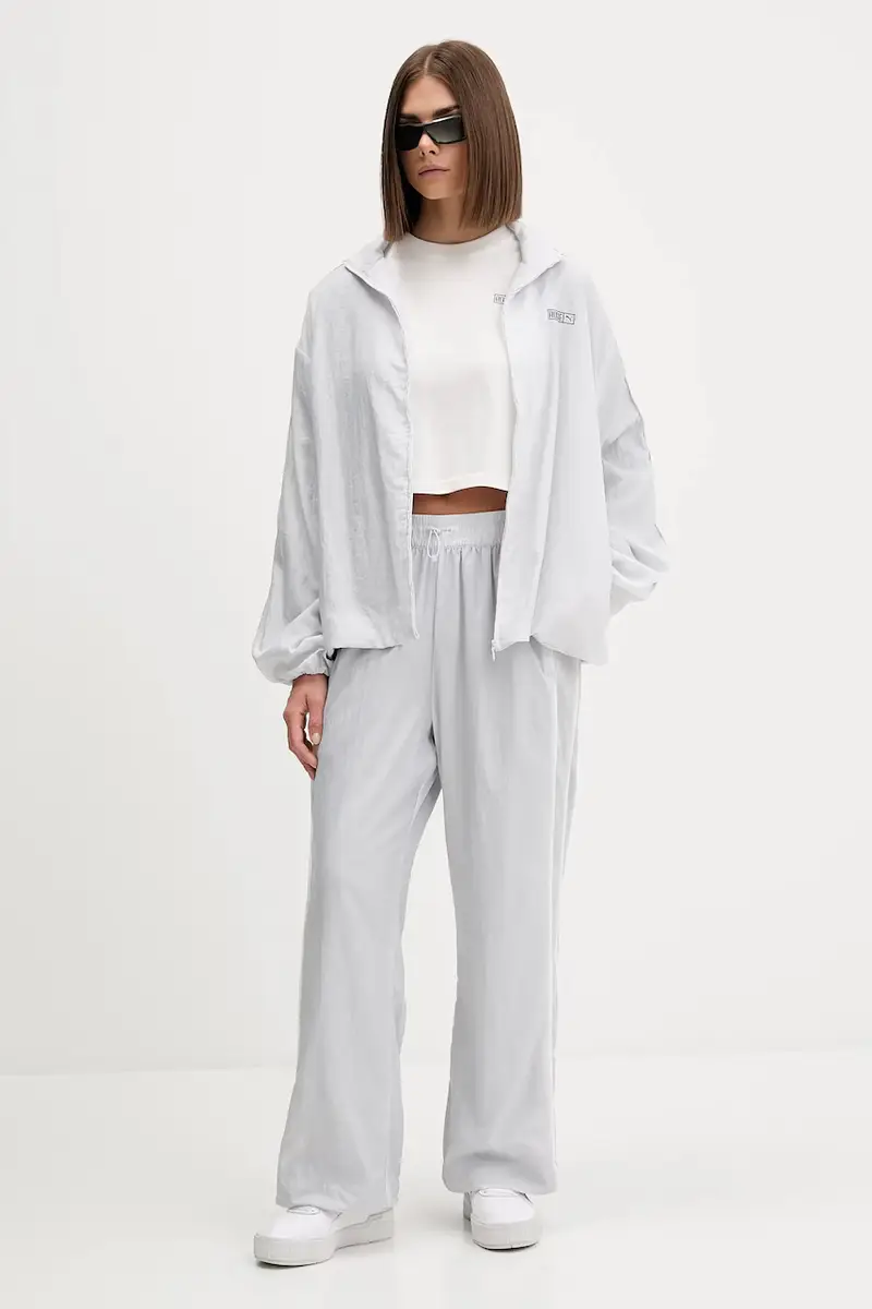 felpa PUMA x ROSÉ donna colore grigio 633793 miniatura 2