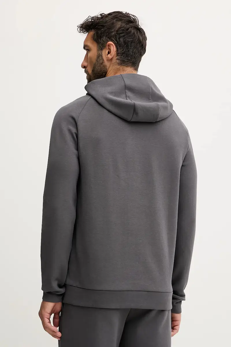 felpa PUMATECH uomo colore grigio con cappuccio 688044 miniatura 2