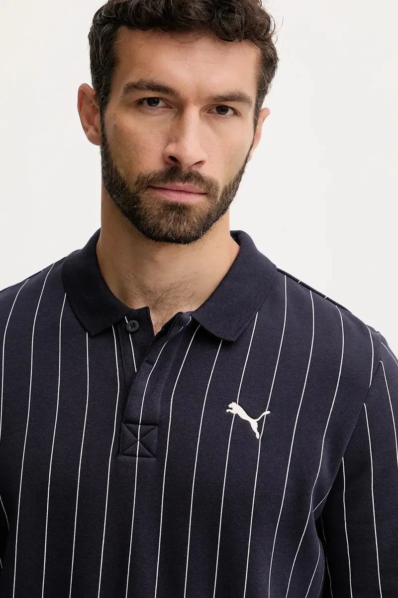 felpa uomo colore blu navy 688216 miniatura 4