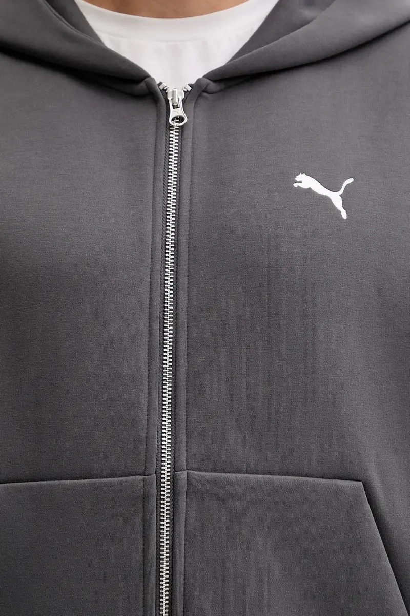 felpa uomo colore grigio con cappuccio 632066 miniatura 5