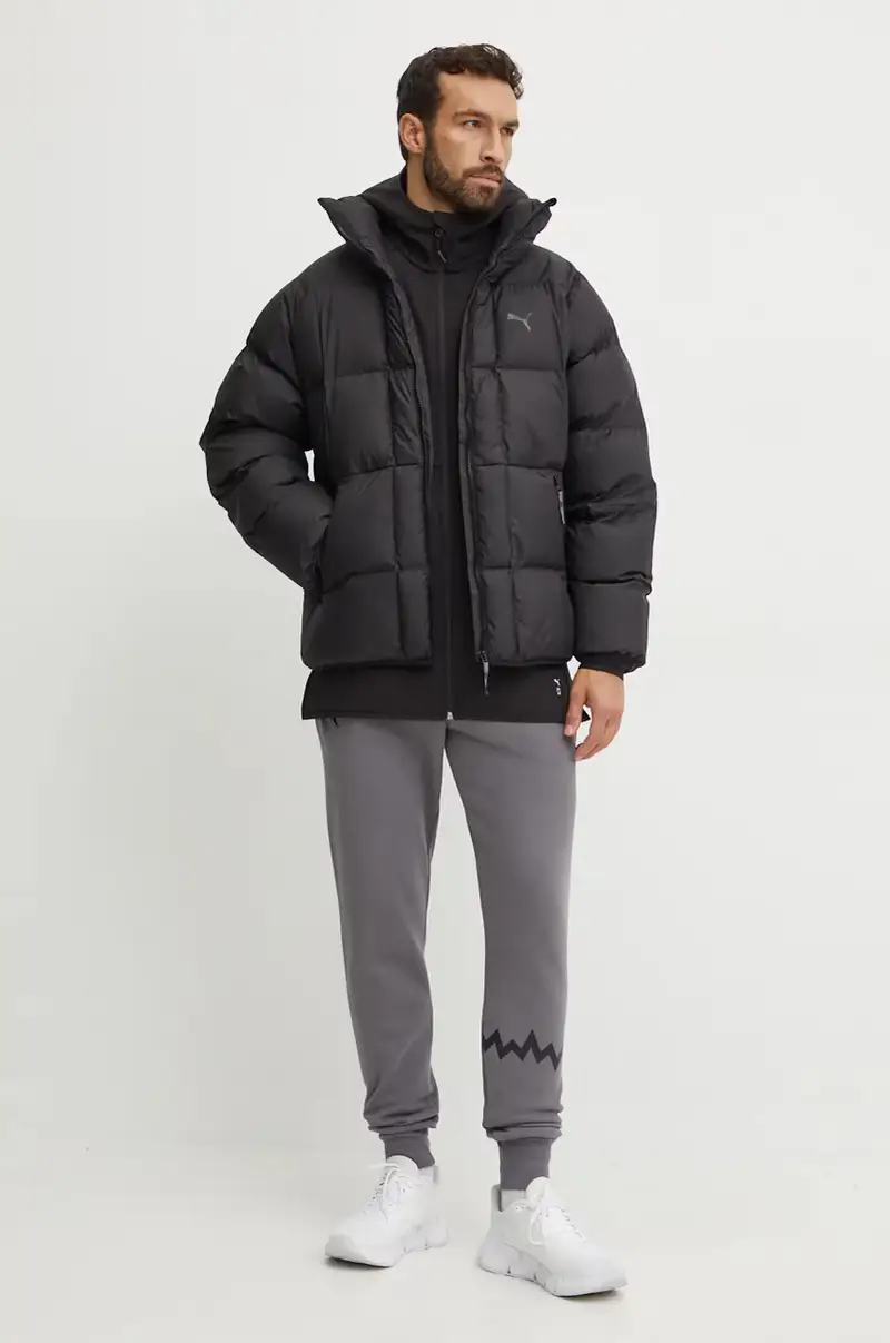 felpa uomo colore nero con cappuccio 676638 miniatura 2