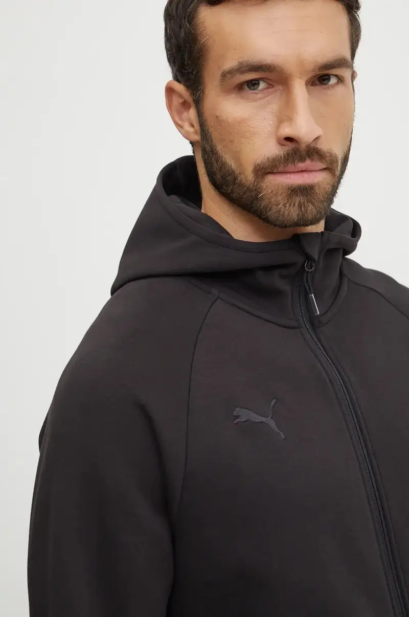 felpa uomo colore nero con cappuccio 676638 miniatura 4