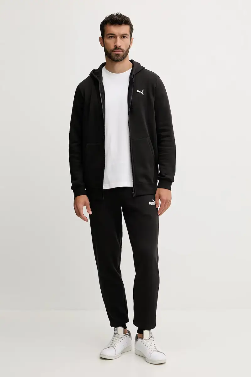 felpa uomo colore nero con cappuccio 682590 miniatura 2