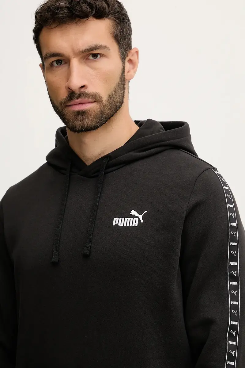 felpa uomo colore nero con cappuccio 684675 miniatura 4