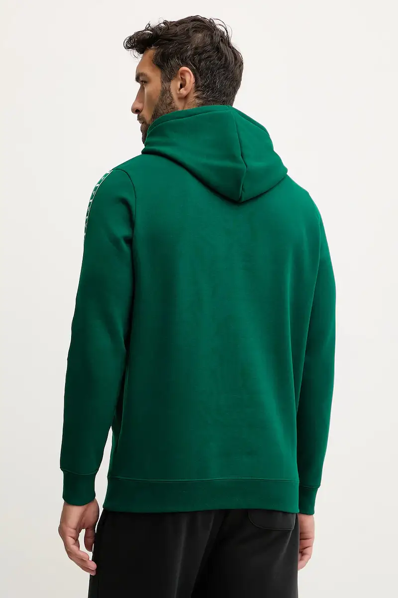 felpa uomo colore verde con cappuccio 684675 miniatura 2